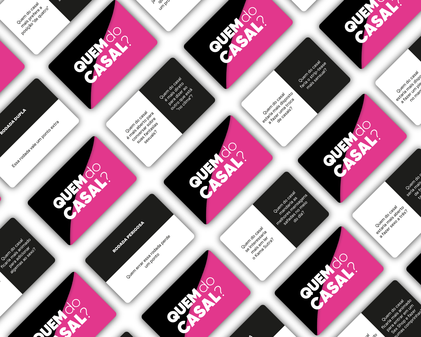 Jogo de Cartas Quem do Casal - versão Picante