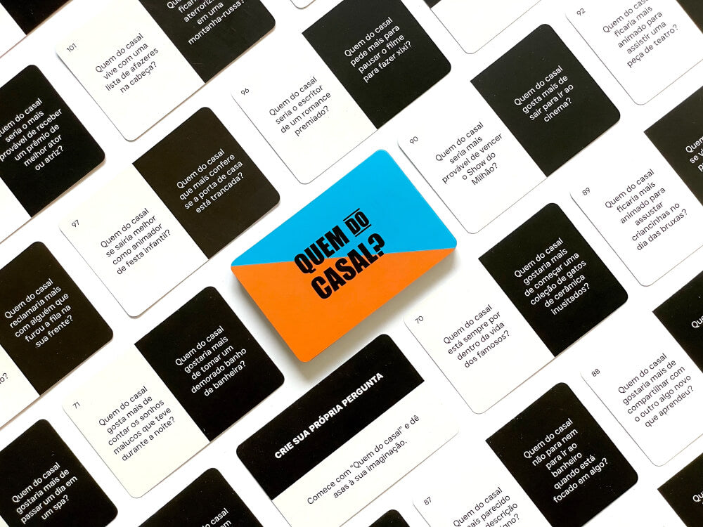 Jogo de Cartas Quem do Casal