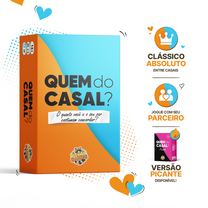 Jogo de Cartas Quem do Casal