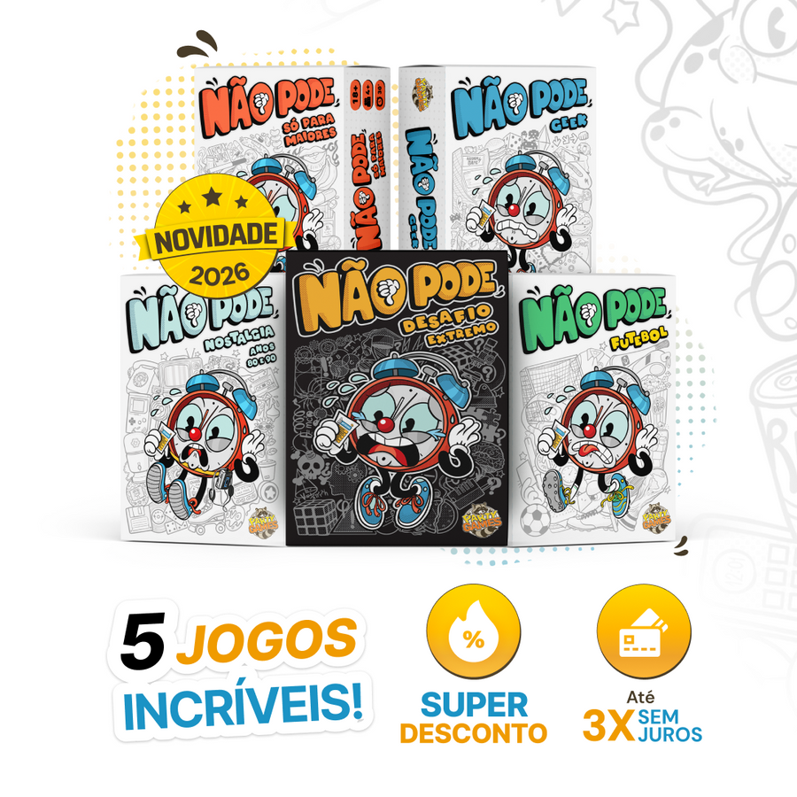 Combo de Lançamento Expansões do Não Pode