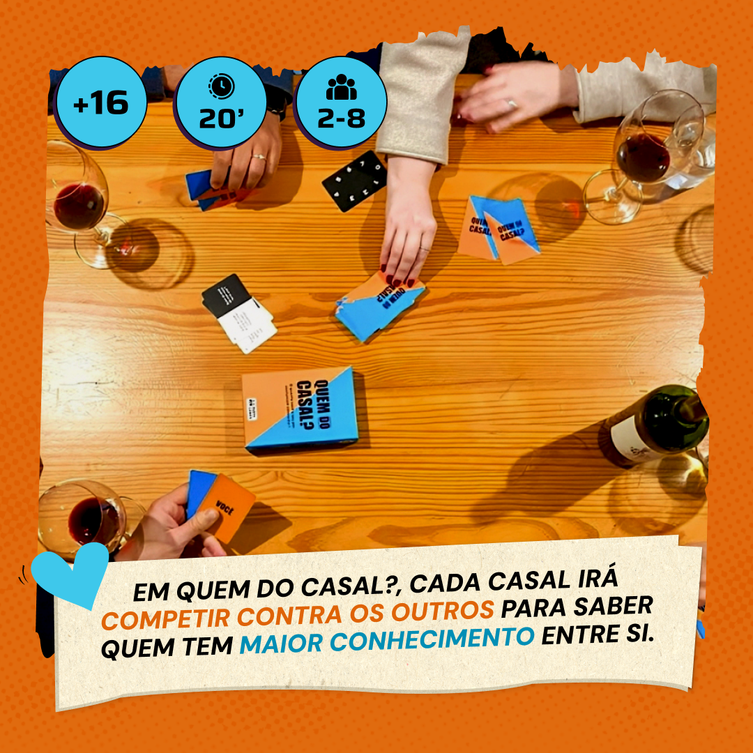 Primeiro passo para jogar Quem do Casal