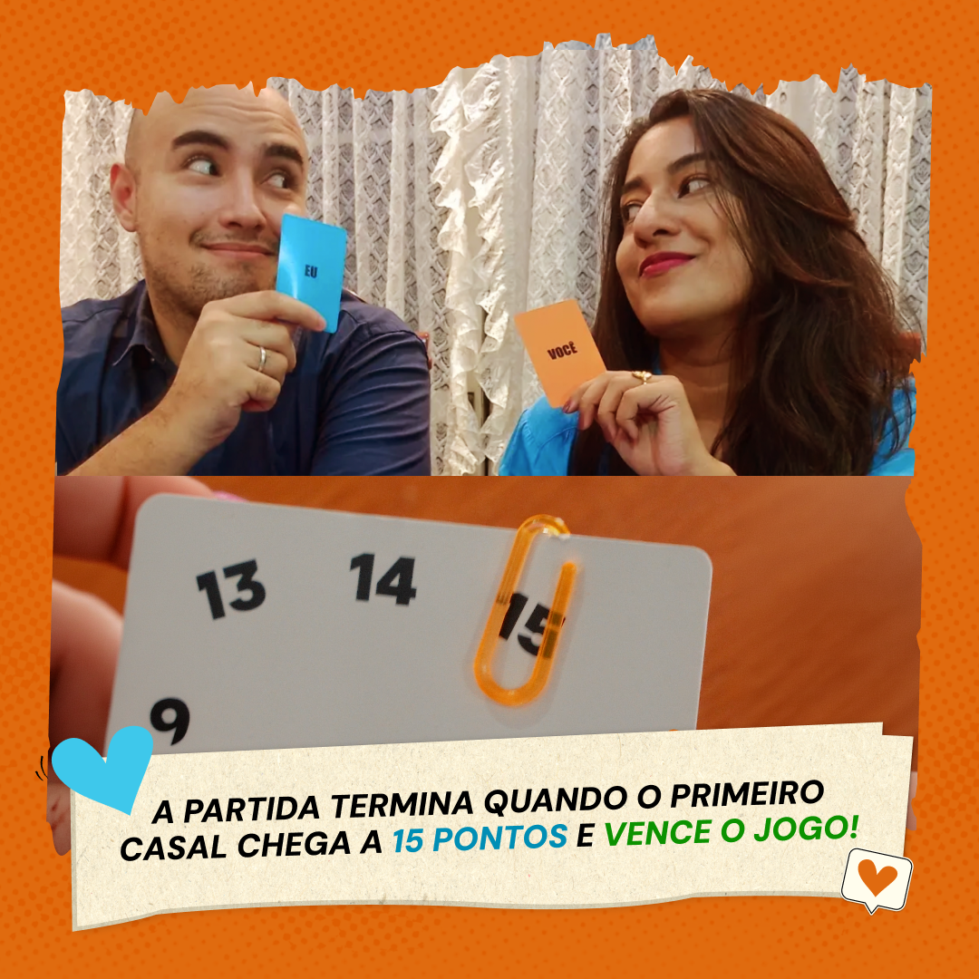 Quarto passo para jogar Quem do Casal