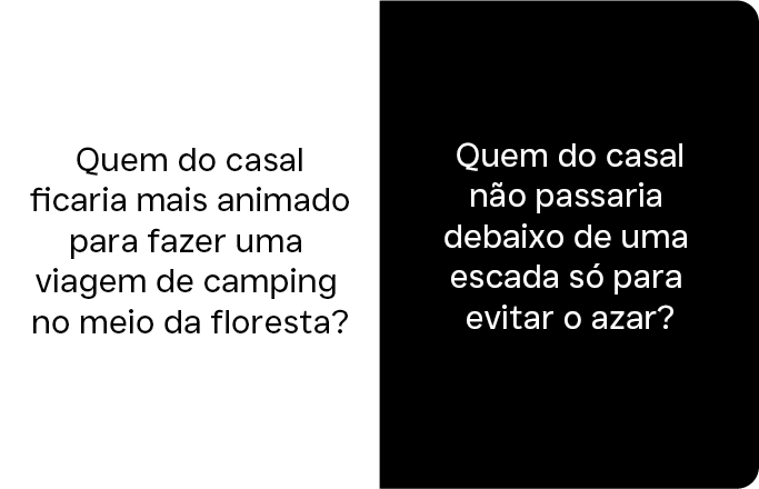 Quarta carta de exemplo do jogo Quem do Casal