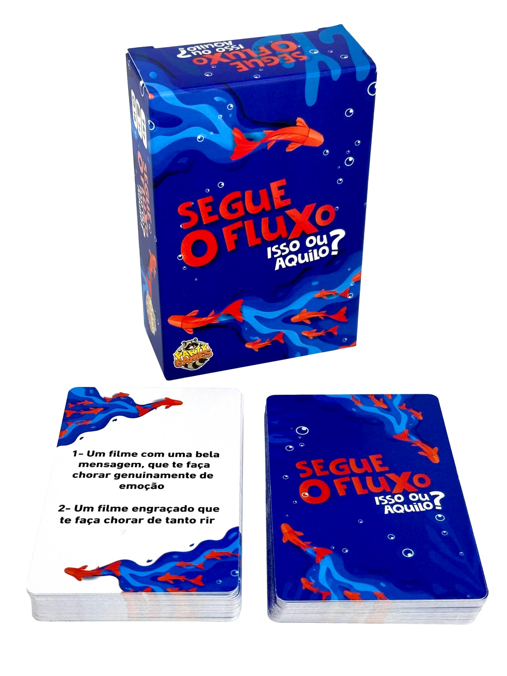Jogo Segue o Fluxo: Isso ou Aquilo? – Party Games