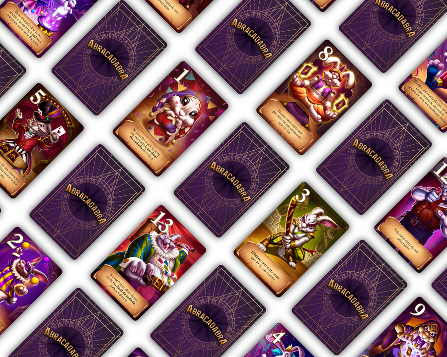 Abracadabra - montagem cartas