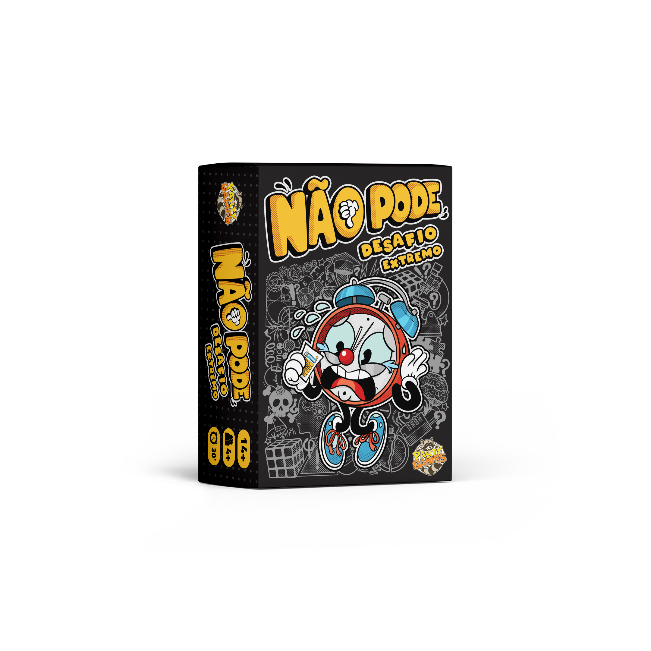 Caixa original do jogo Não Pode Desafio Extremo