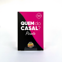 Jogo de Cartas Quem do Casal - versão Picante