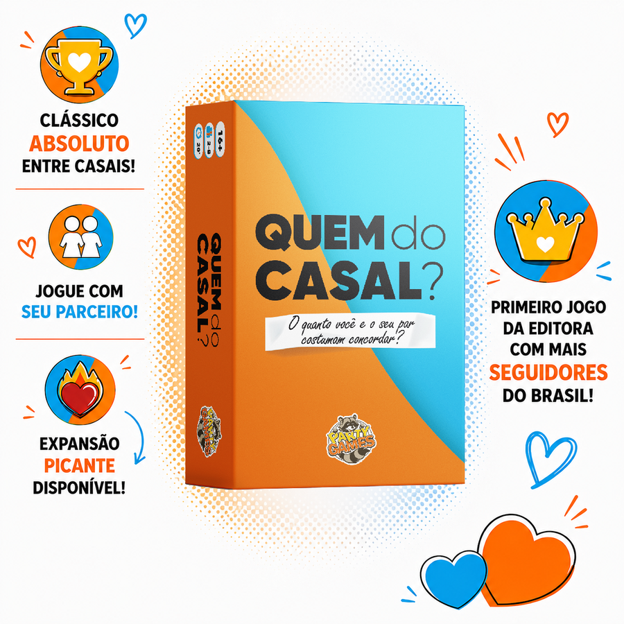 Jogo de Cartas Quem do Casal