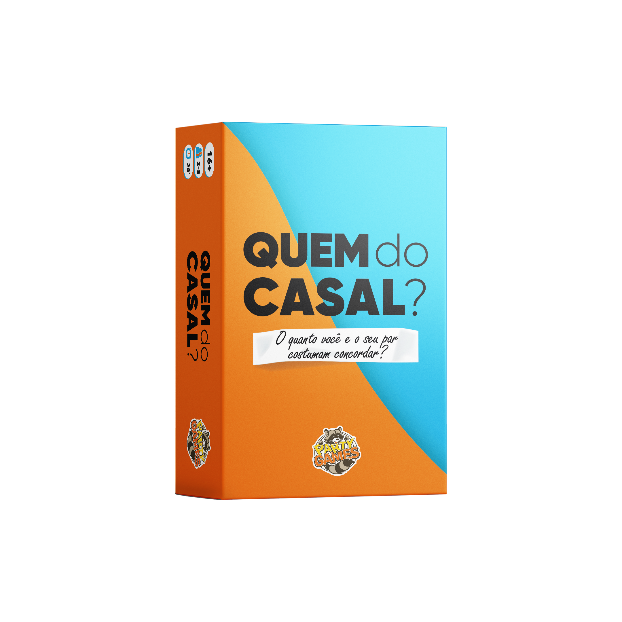 Caixa do jogo Quem do Casal