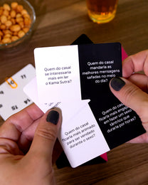 Jogo de Cartas Quem do Casal - versão Picante