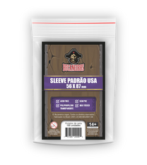 Sleeve Protetor de Carta (100 unidades) - Padrão USA