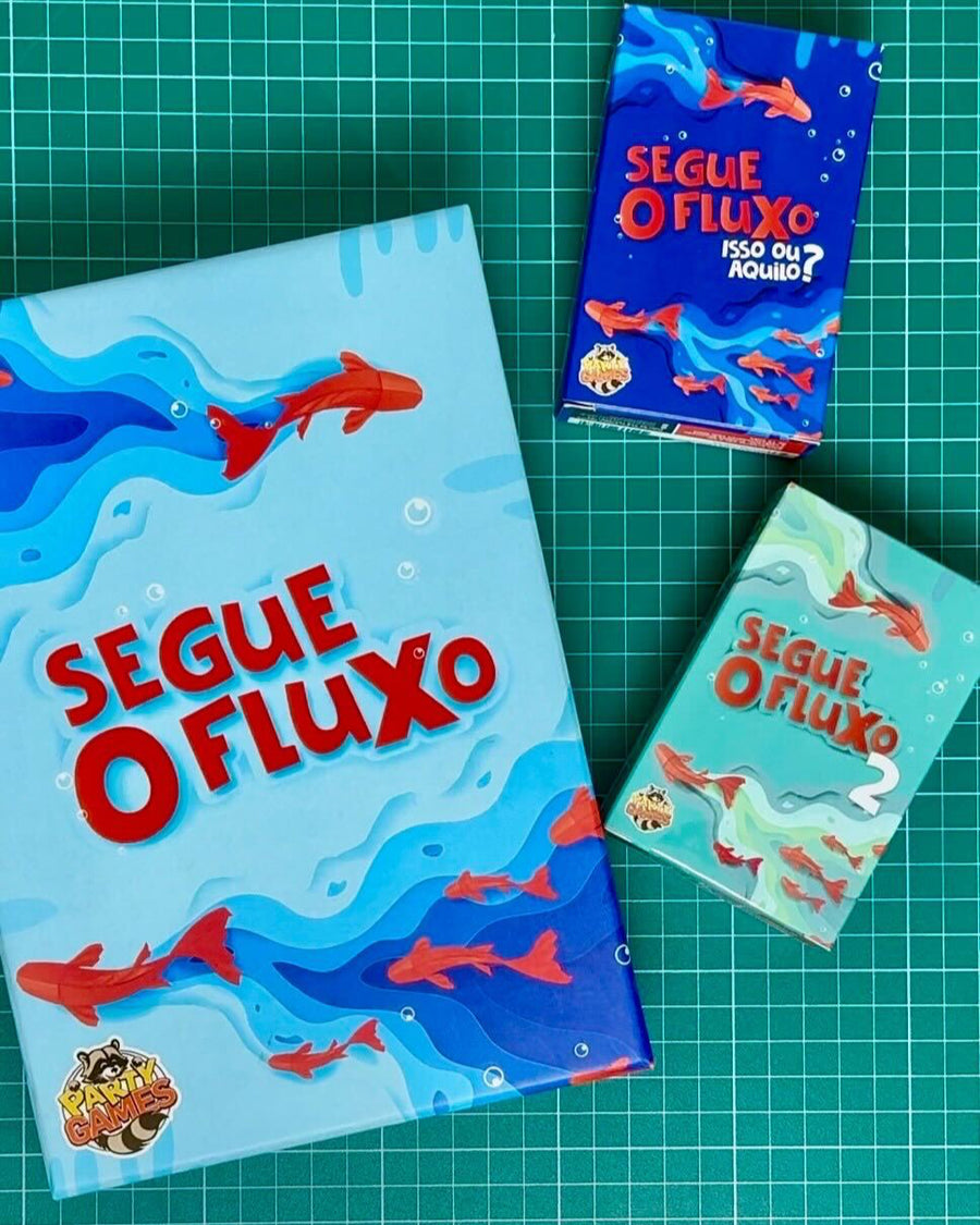 Combo Segue o Fluxo (jogo base + 2 expansões)