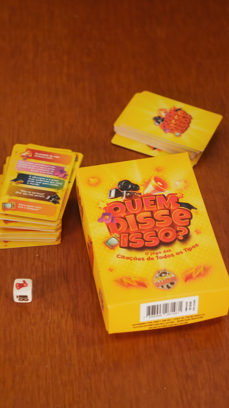 Jogo Quem Disse Isso? – Party Games